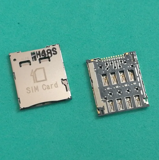 10 шт./лот слот для sim карты считыватель держатель Разъем samsung Galaxy S4 Zoom C101 SM