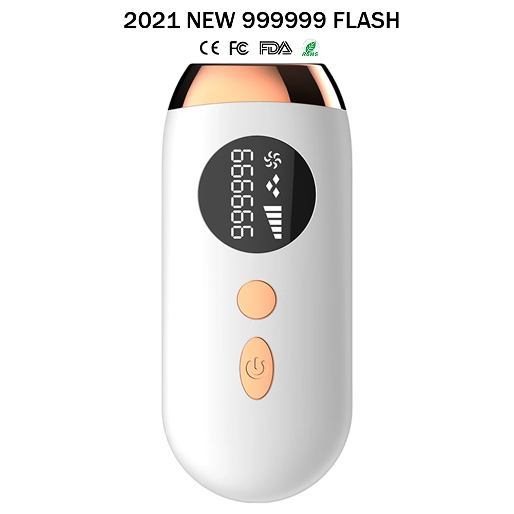 

Лазерный эпилятор для удаления волос IPL для женщин, портативный Фотоэпилятор на 999999 вспышек для постоянного безболезненного всего тела, лаз...