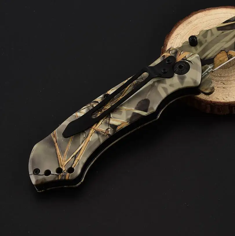 Бесплатная доставка Realtree Ap Camo охотничьи ножи Многофункциональный нож армейский