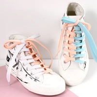 1pair sneakers shoelaces shoes accessories laces for shoes unisex flat shoe laces shoe strings shoelaces af1