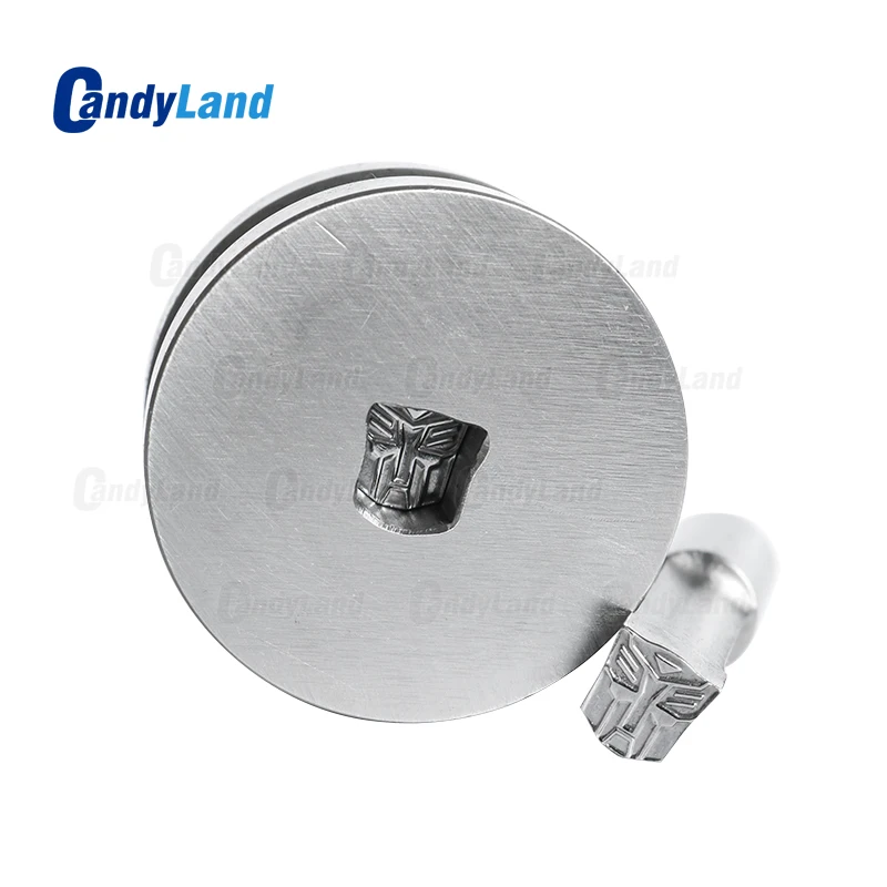 CandyLand TF молочный планшет штамп 3D Пресс форма конфеты Пользовательский логотип