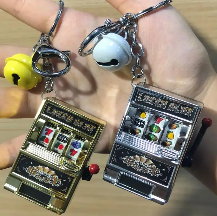 Брелок для казино подвеска Классический игровой автомат детский ручной брелок