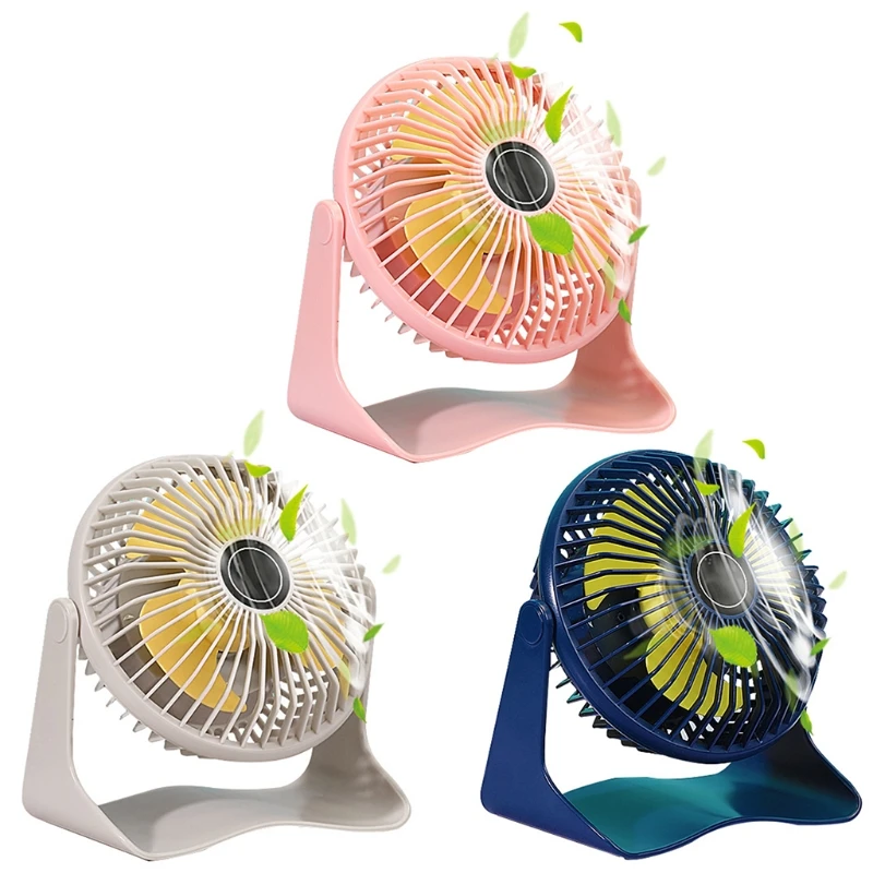 

Portable Fan 3 Kinds Of Strong Airflow, Silent Operation And 360Ã‚Â° Rotation Suitable For Personal Desktop Fans In Homes And J6PE