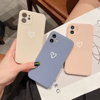moskado tpu hollow love phone case for iphone 11 pro max 12 13 mini x xs max xr 7 8 plus dust proof mobile phone soft shell