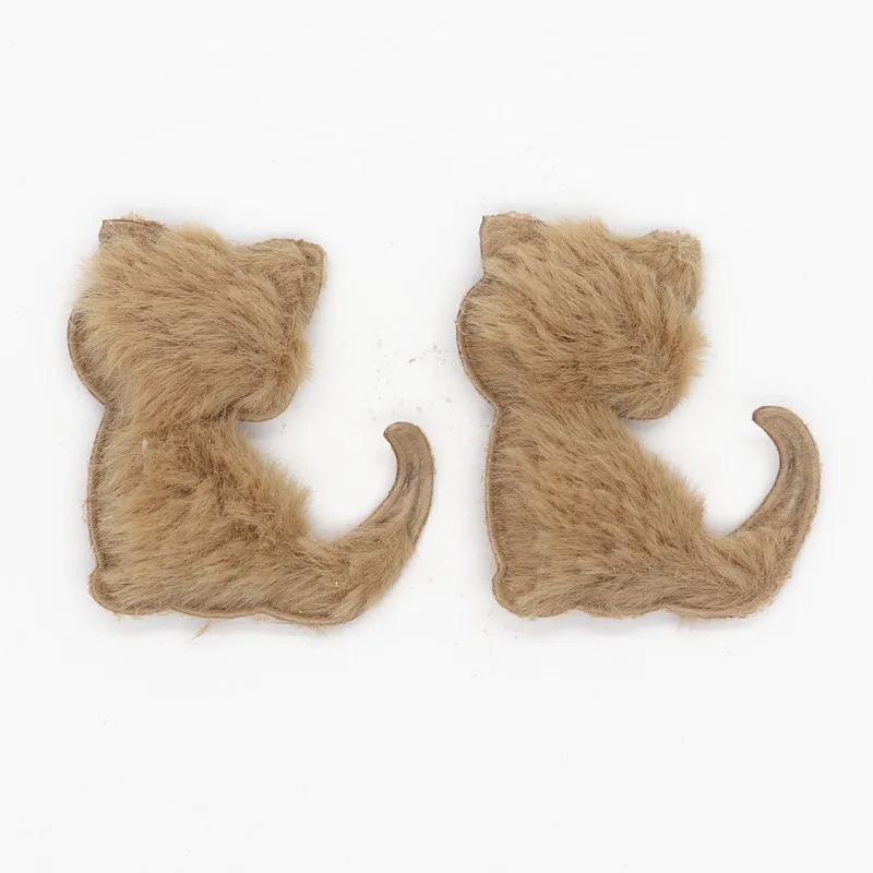 18 шт. плюшевые нашивки для волос в виде кошки|Принадлежности рукоделия| |