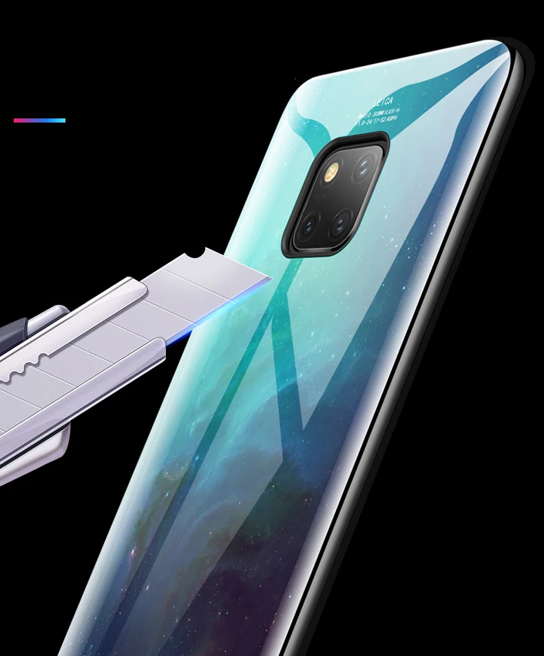 Чехол из закаленного стекла для huawei P30 P30 Pro mate 30 20 Pro p30 4 в 1 6D изогнутая шахматная доска противоударный чехол мягкий чехол