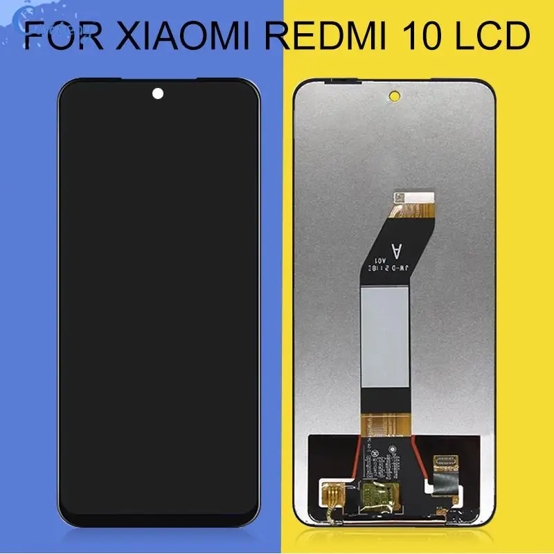 

ЖК-дисплей 6,5 дюйма для Xiaomi Redmi 10, сенсорный экран с дигитайзером в сборе для Redmi 10, 21061119AG, 21061119DG, дисплей, оригинал
