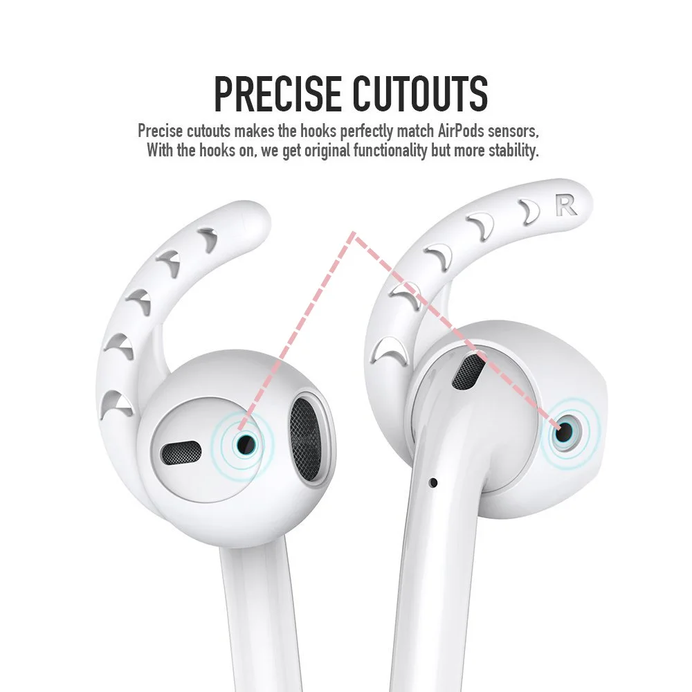 Чехол для AirPods Защитная силиконовая крышка чехол противоударный наушников Apple