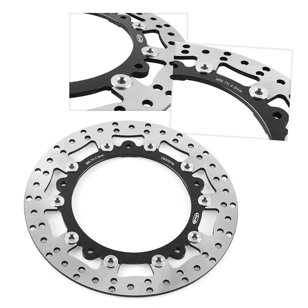 Verkauf Fir Für Motorrad Vorne Bremsscheibe Motorrad Vorderrad Bremse Rotor Disc 15,35X14,57X1,18 Zoll 3,53 £