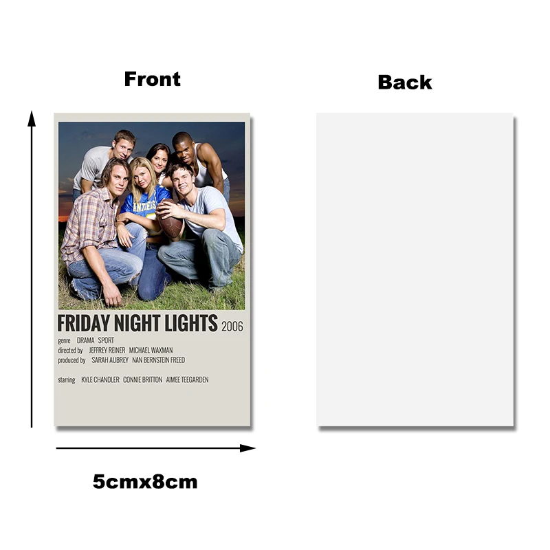 

8Pcs/set Popular Movie Photo Cards Album The Irishman Roseanne Film Big Time Rush Introduction Photocards for Fans Collection