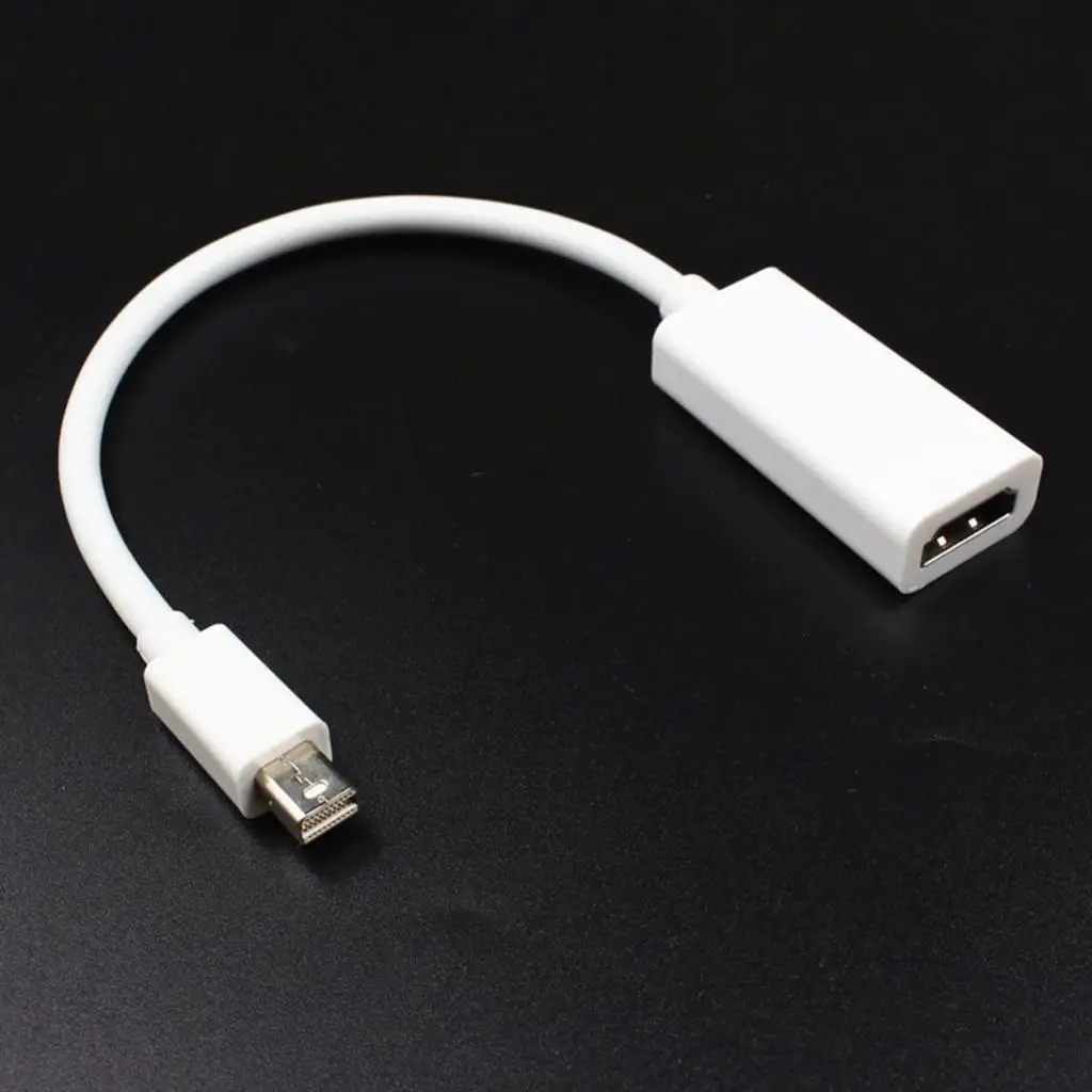 (Белый) Mini Display Port Адаптер DP к HDMI для Apple MacBook Air Pro iMac|Аксессуары батарей и ЗУ| |