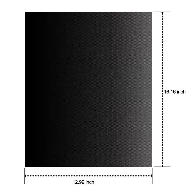 Barbecue Mat 40x33 0.2mm BBQ Grill Set Non-stick Baking Mats - Works on Gas Charcoal Electric and More Tools |