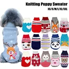 Зимний свитер для собаки, пуловер для маленьких собак, чихуахуа, йоркширская куртка для щенков, одежда для домашних животных