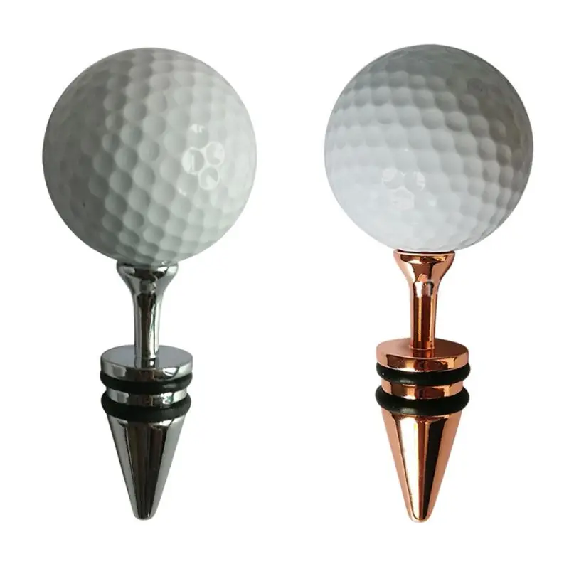 

Креативный Golf Ball декоративные бутылки для вина Stoppers Top Decoration, идеальный подарок для вина или гольфа Lover сохраняет свежесть вина