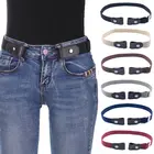 Ремни мужские женские эластичные без пряжки невидимый ремень для джинсов