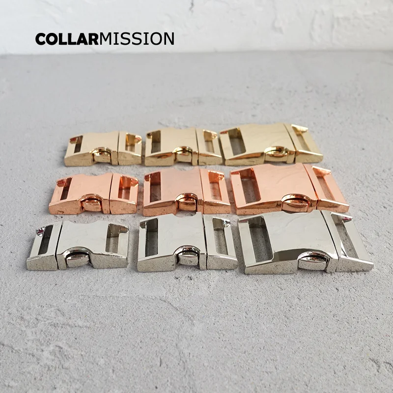 Металлические боковые пряжки с изогнутыми пряжками прочные пряжка покрытием