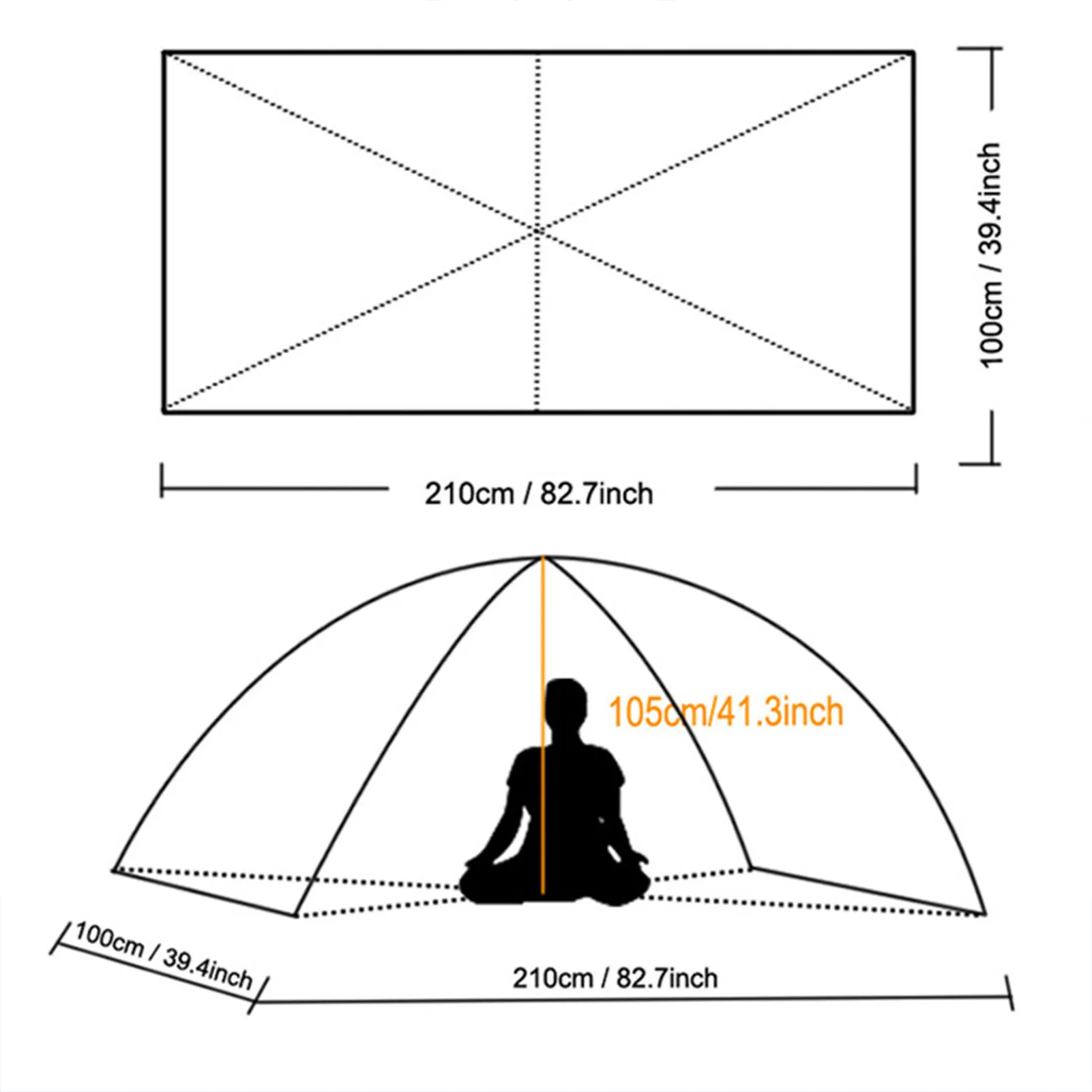 

Automatic Instant Pop Up Tent Potable Beach Tent Lightweight Outdoor UV Protection Camping Fishing Tent Cabana Sun Shelter
