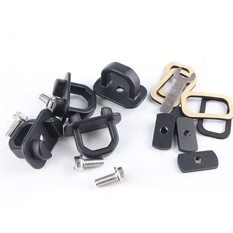 2pcs/set American Pickup Trunk Lock Buckle Tie Down Fixing Pull Ring Truck Bed Side Wall Hook Car Accessories | Автомобили и
