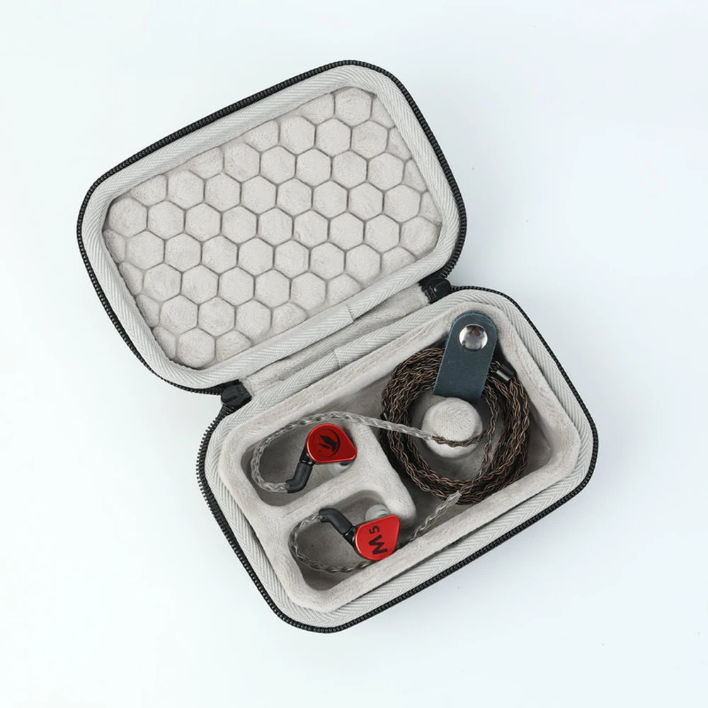 

Carrying Case Holder Organizer Storage Box for NG audio NG EURUS HIFI Earbud Earphone Sleeve Bag Cover