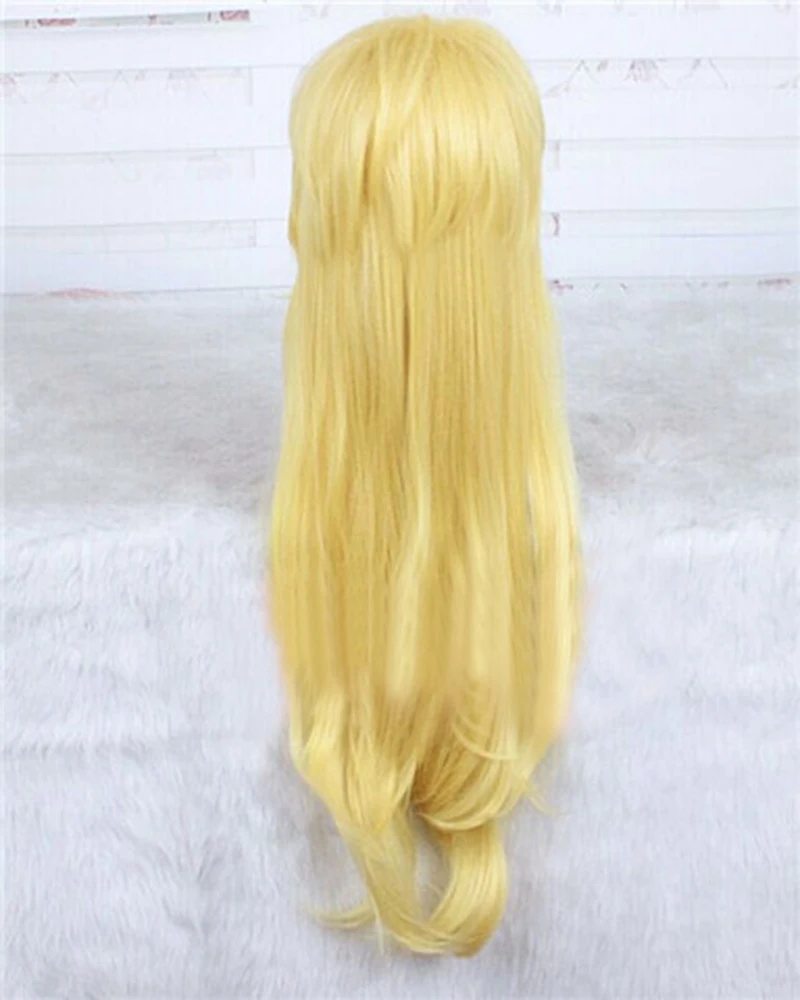 Парик для косплея Супер Марио Братья Принцесса Персик термостойкие