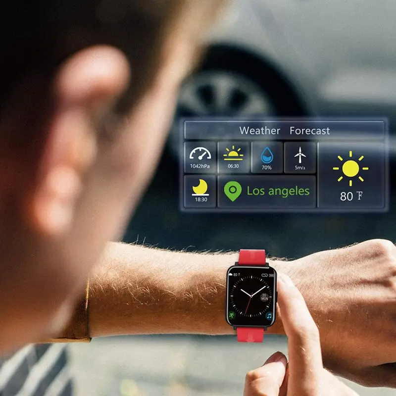 

Sport Watch Smart Watch Waterproof Blood Pressure Smartwatch Fitness Tracker Full Press Sn Watches for Android IOS