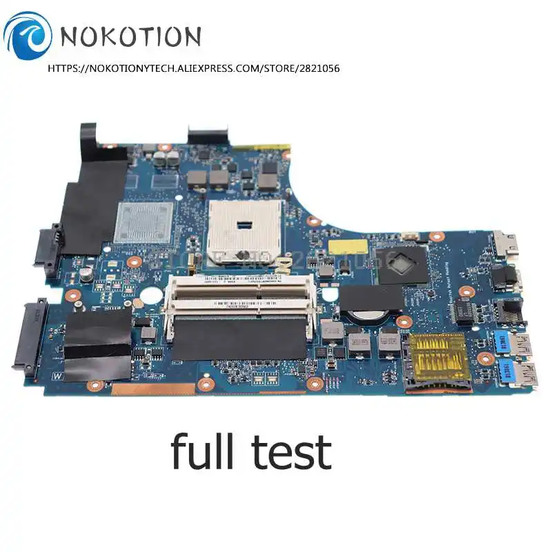 Материнская плата NOKOTION K55DE REV 2 0 для ноутбука ASUS K55N K55D материнская 69N0M9M10D05 разъем fs1