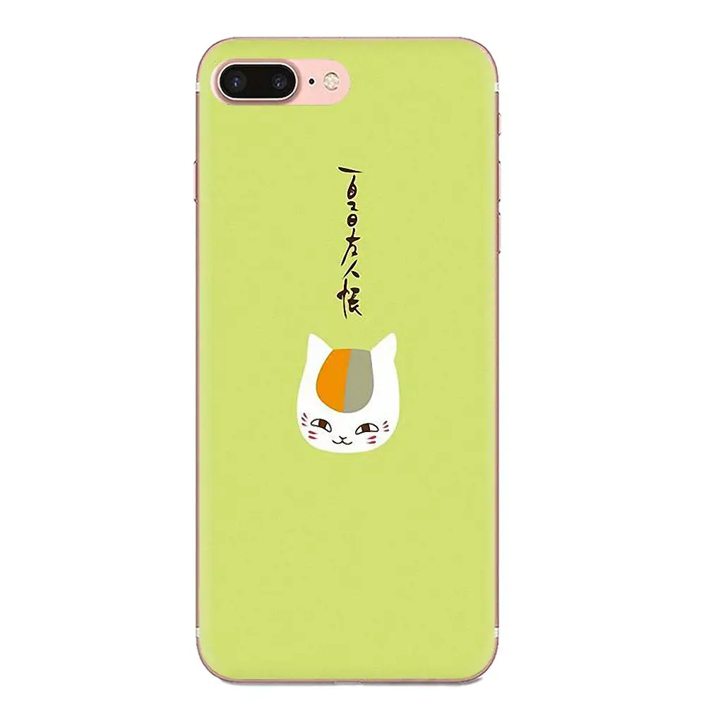 Natsume короткая футболка с героями из японского аниме Art Для Galaxy Grand A3 A5 A7 A8 A9 A9S On5 On7