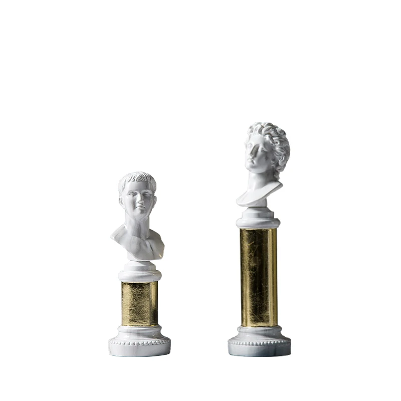 Современная римская фигура грудь Статуэтка Статуя колонна Художественная