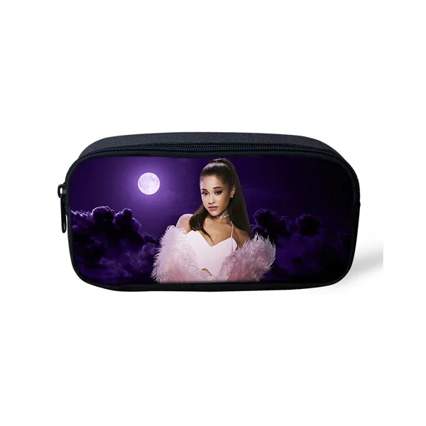 CDZHL712K Thikin Ariana Grande Повседневная пеналы ручка сумка для ручка для девочек чехол для студентов макияж хранения сумки ручка кошельки для детей - Цвет: CDZHL712K