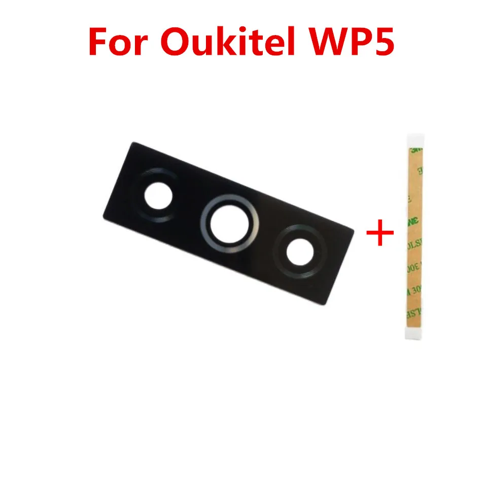 Оригинальный Для Oukitel WP5 задняя Камера объектив Стекло Крышка батарейного отсека