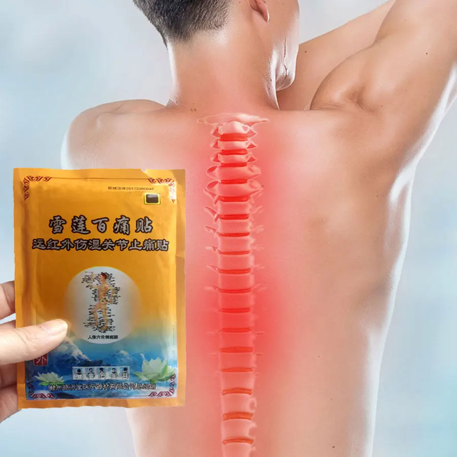 Lotus Analgesic Plaster Active Meridians Paste pain Relief Patch for Rheumatoid Arthritis Lumbar spine Cervical Spondylosis | Красота и