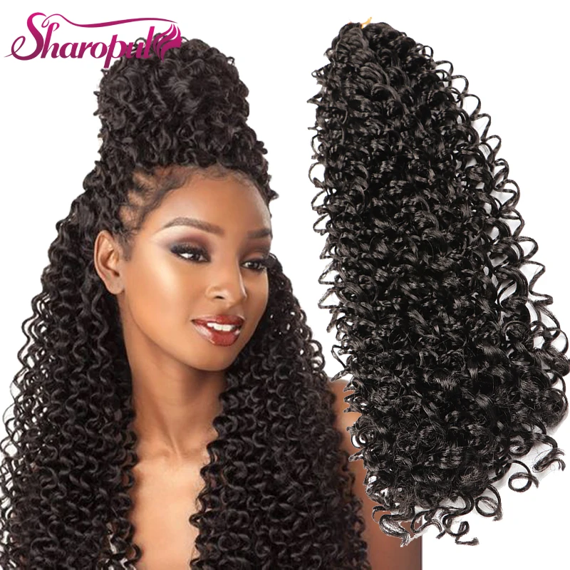 Кудрявые кудрявые синтетические волосы для наращивания Джамбо крючком тесьма