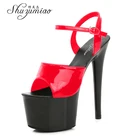 Босоножки женские shuzumiao, на высоком каблуке 17 см, для выступлений