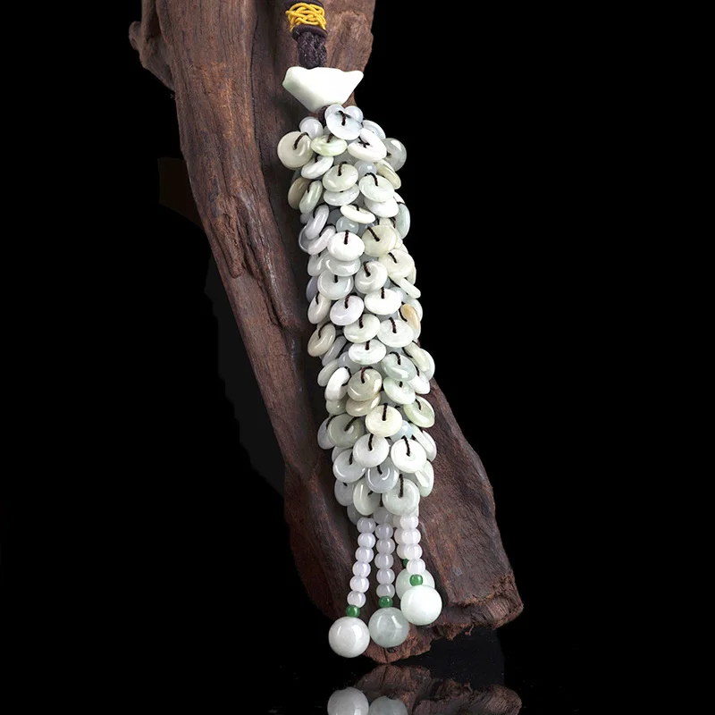 

Лидер продаж, ожерелье с пряжкой из натурального нефрита с вырезами ручной работы, кулон, модные ювелирные изделия, аксессуары для мужчин и ...