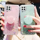 Блестящий чехол для Samsung A03S A82 A22 A72 A52 M62 F62