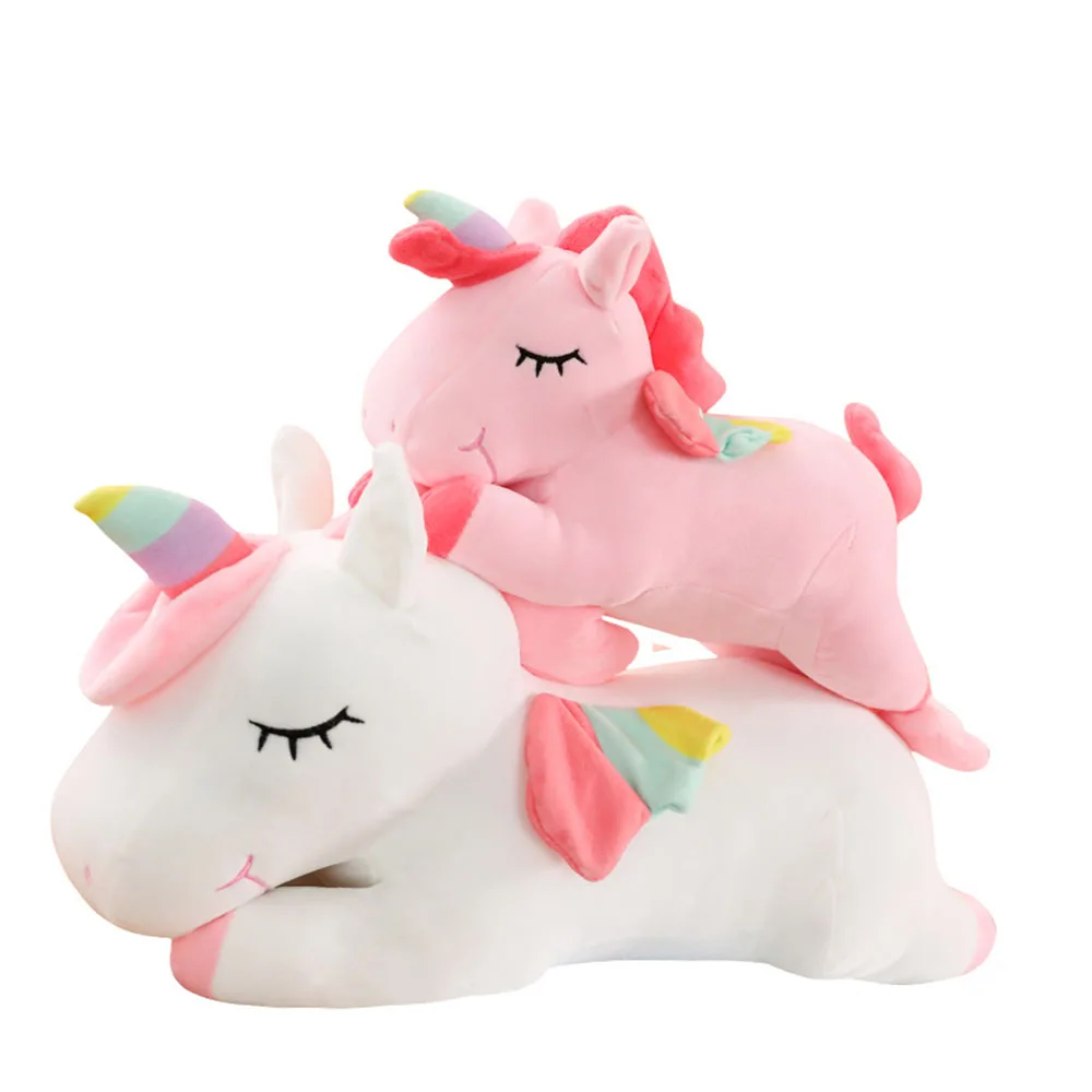 25 см до 60 Новая мягкая Милая Радужная игрушка единорог плюшевые игрушки животные