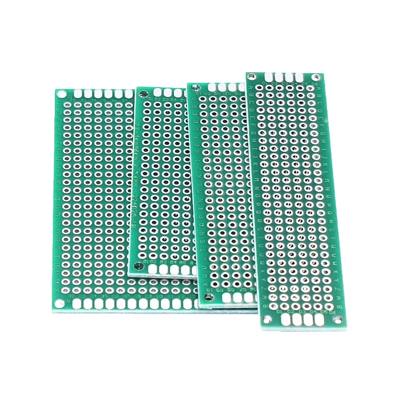 20 шт./лот 5x7 4x6 3x7 2x8 см двухсторонний прототип Diy универсальная печатная плата для