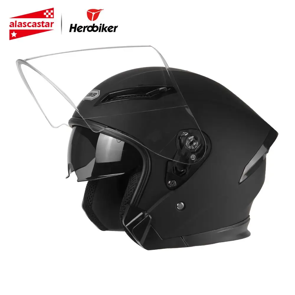 HEROBIKER мотоциклетный шлем для мужчин для мотокросса Casco Moto шлем для мотогонок полулицевой шлем