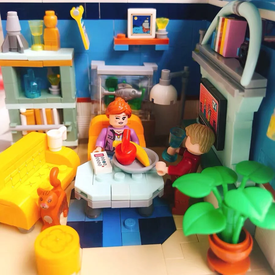 Строительные блоки LOZ игрушки друзей дома Центральная кофейня Кофе экшн фигурки