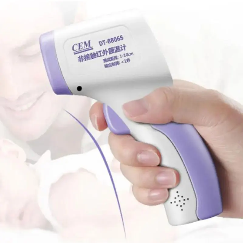 Фото DT-8806S смарт-термометр Бесконтактный ИК Инфракрасный Ручной ЖК-дисплей термометр DT-8806S смарт-термометр Бесконтактный ИК Инфракрасный Ручной ЖК-дисплей термометр
