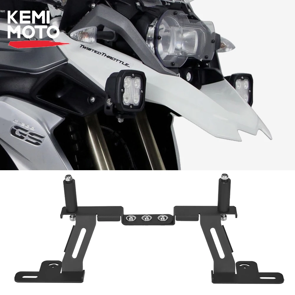 

For BMW R1250GS R1200GS R 1250GS R 1200GS LC Adv Front Brackets for Motorcycle Led Driving Lights for BMW F 850GS Adventure LC