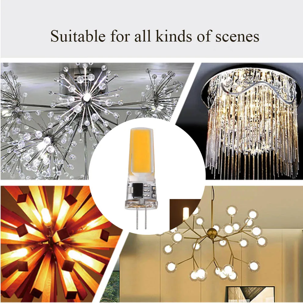 Высококачесветодиодный светодиоды 1 шт. переменный ток 220 В G4 4 Вт новая лампа