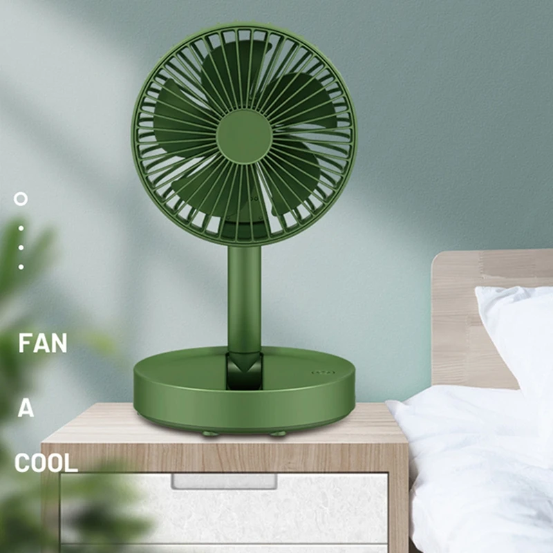 

Handheld Fan Portable Outdoor Mini Desktop Office Folding Telescopic Fan for Office,Random Color Without Light
