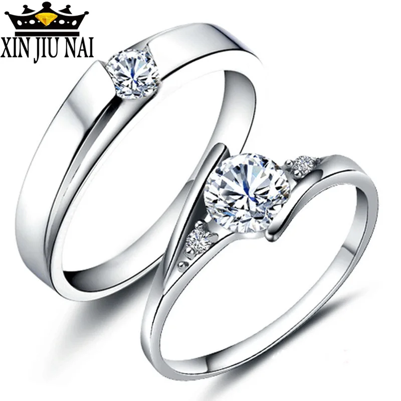 Изысканная мода 925 Anillos серебряные ювелирные изделия кольца с кристаллами для