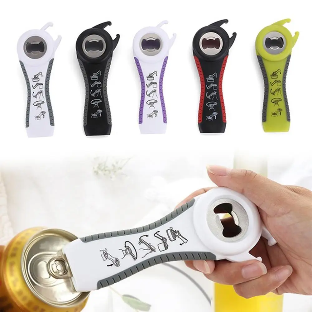 Портативная креативная банка с крышкой для пива открывалка бутылок 5 в 1