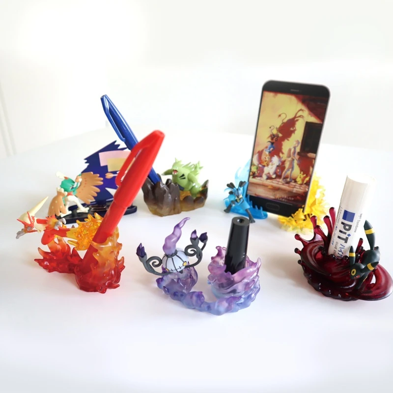 

Новинка игрушка Tomy Pokemon Pikachu Umbreon аниме экшн-фигурки коллекционные модели Декор милый держатель кронштейн детский подарок