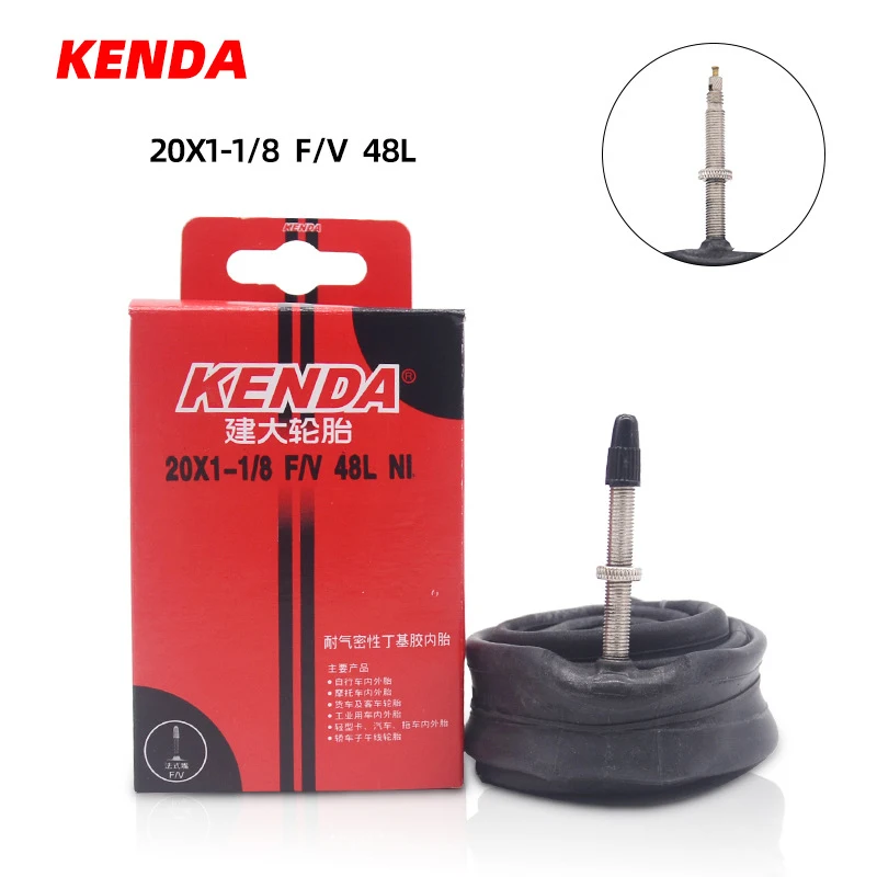 Камера KENDA камера 20 дюймов 20*1 20*1-1/8 20*1-3/8 трубка для горного велосипеда Schrader Presta