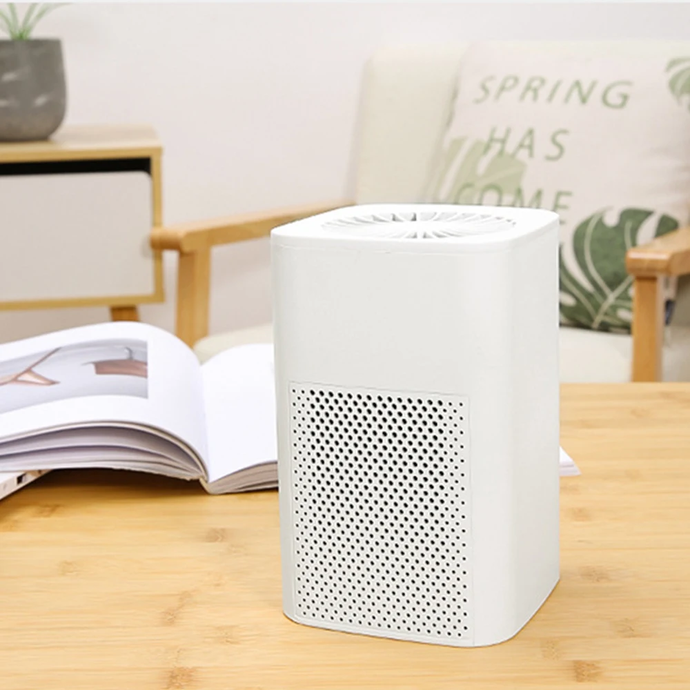 

Air Purifier Ionizer Generator Deodorizer USB Home Air Cleaner Remove Formaldehyde PM2.5 Smoke Odor Allergies Pets Hair