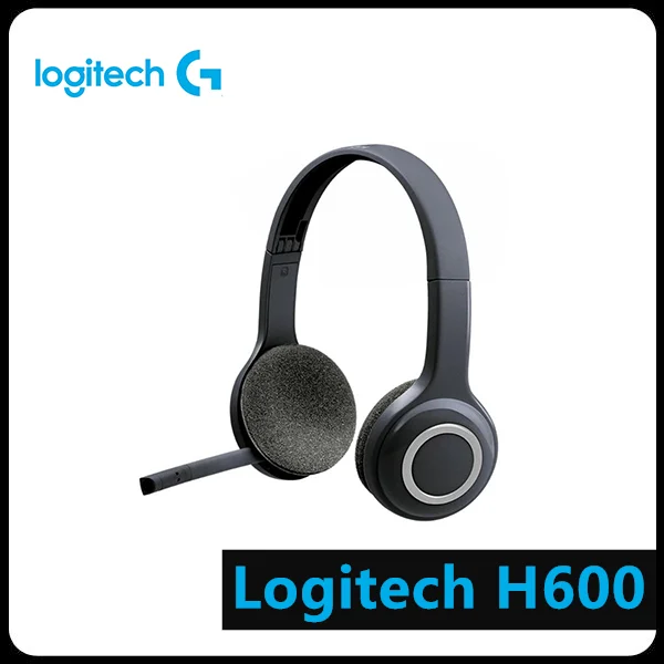 Беспроводная гарнитура Logitech H600 2 4 ГГц наушники с микрофоном для ПК белые