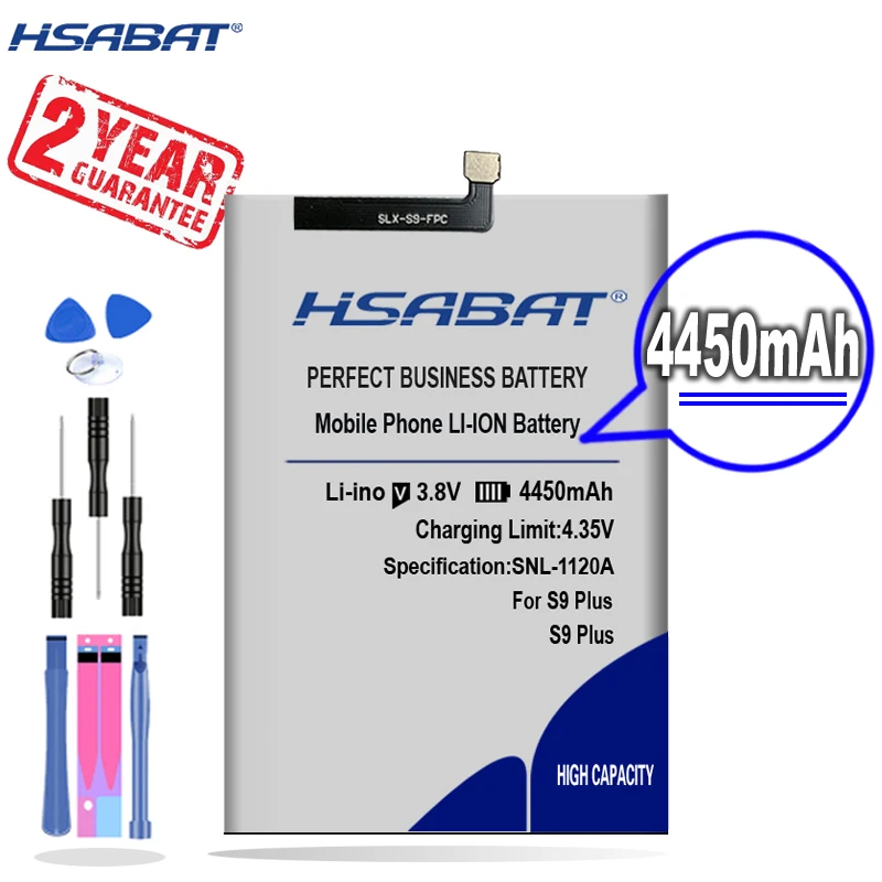 Новое поступление [HSABAT] 4450 мАч Замена Батарея для HOMTOM S9 плюс S9Plus | Мобильные